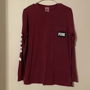 PINK/VS campus long sleeve